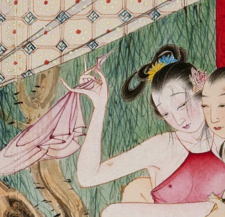 曲水县-迫于无奈胡也佛画出《金瓶梅秘戏图》，却因此成名，其绘画价值不可估量